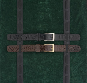 Matte American Alligator Belts